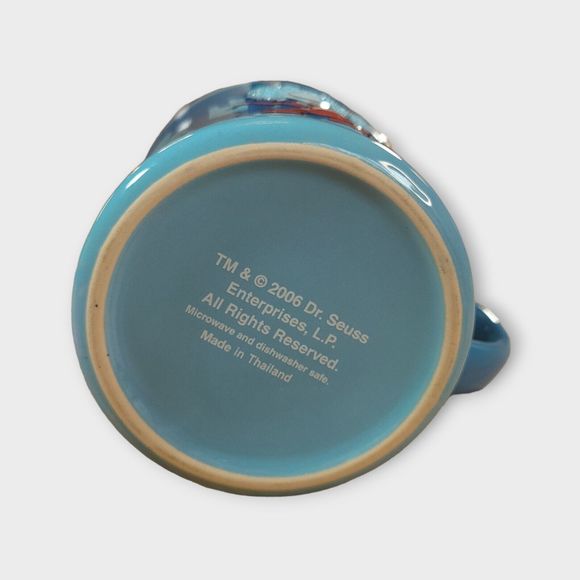 Dr Seuss Thing One And Two Universals Islands Of Adventure Blue 3D Coffee Mug - Picture 9 of 9